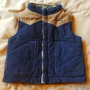Oshkosh reversible vest, size 2T